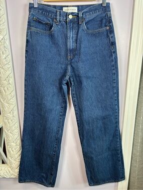Denim Forum Aritzia Farrah Hi-Rise Wide Leg Jeans Size 29